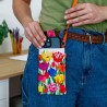 POCHETTE BANDOULIÈRE POUR TÉLÉPHONE - TULIPES