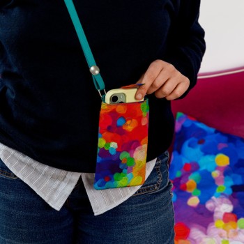 POCHETTE BANDOULIÈRE POUR TÉLÉPHONE - PALETTE