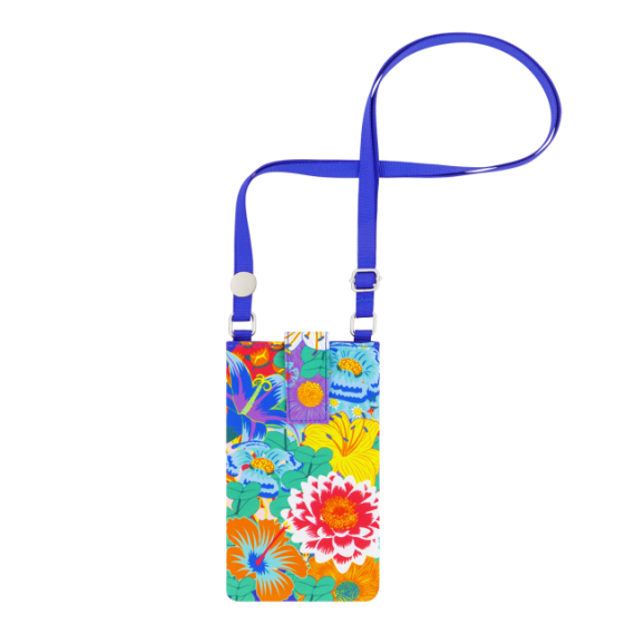 POCHETTE BANDOULIÈRE POUR TÉLÉPHONE - BOUQUET