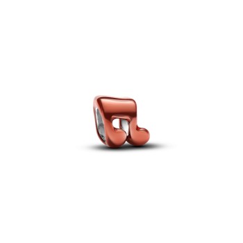 MINI CHARM NOTE DE MUSIQUE ORANGE