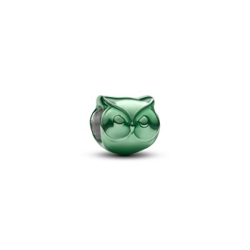 MIN CHARM CHOUETTE VERTE