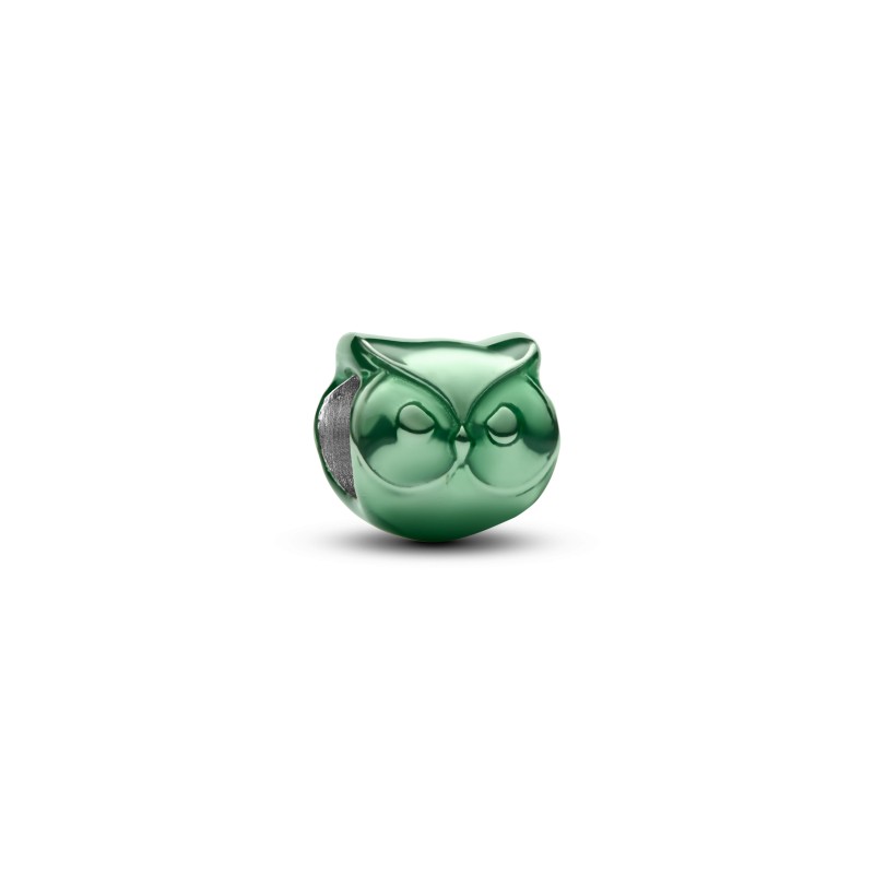 MIN CHARM CHOUETTE VERTE