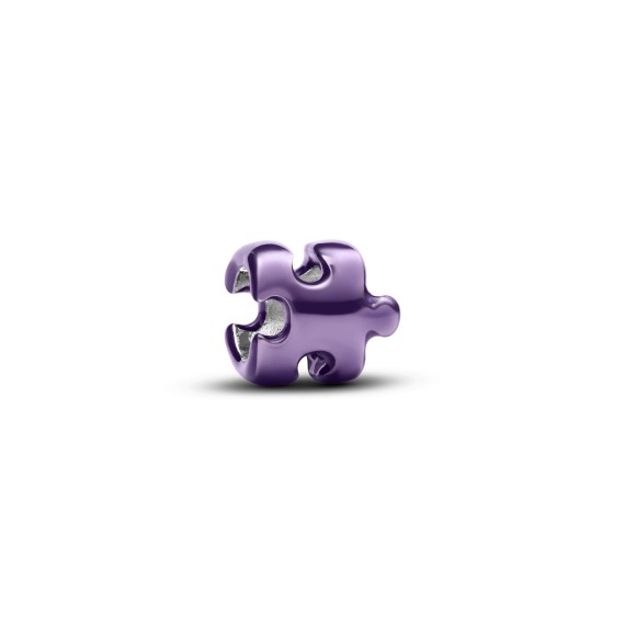 MINI CHARM PIÈCE DE PUZZLE VIOLETTE