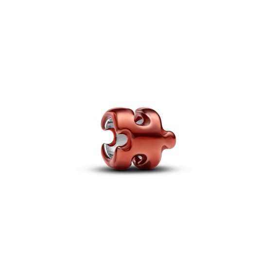 MINI CHARM PIÈCE DE PUZZLE ORANGE