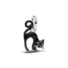 CHARM PENDANT CHAT NOIR