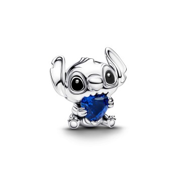 CHARM DISNEY STITCH COEUR BLEU