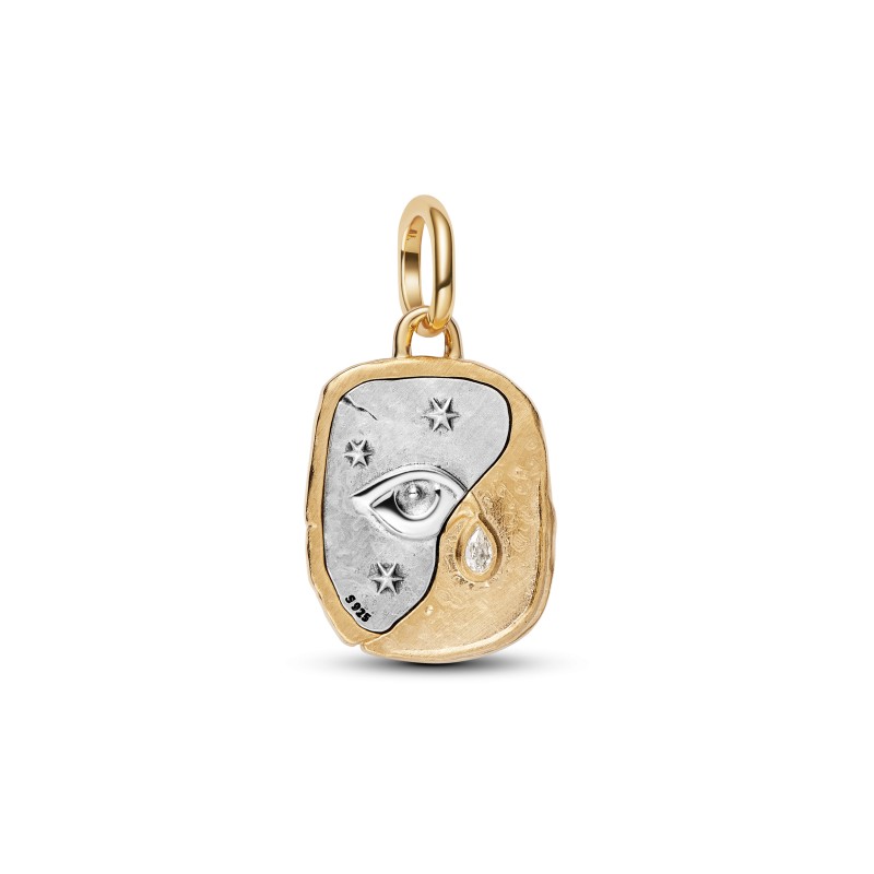 CHARM MÉDAILLON OEIL BIMATIÈRE