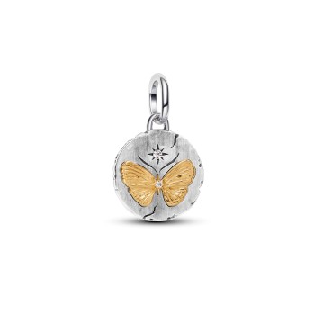 CHARM MÉDAILLON PAPILLON BIMATIÈRE