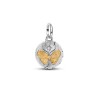 CHARM MÉDAILLON PAPILLON BIMATIÈRE