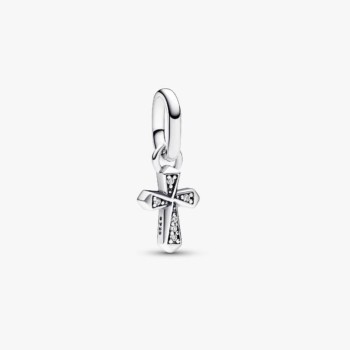 MINI CHARM PENDANT CROIX SCINTILLANTE