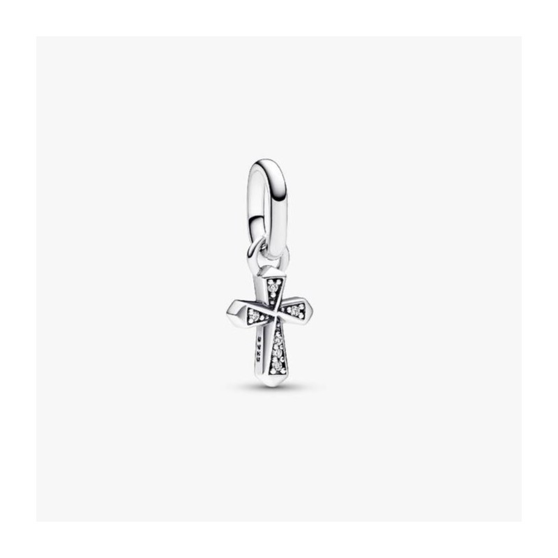 MINI CHARM PENDANT CROIX SCINTILLANTE