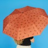 PARAPLUIE TECKEL MARRON